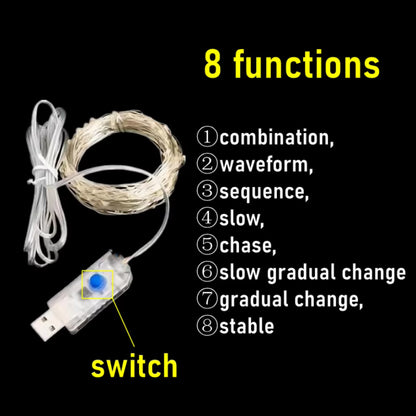 Climbing Clause Warm White Fairy Lights