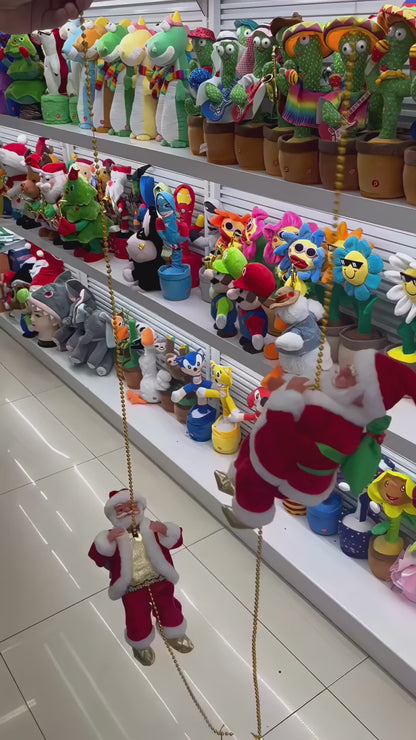 Climbing Claus - Musical Climbing Santa