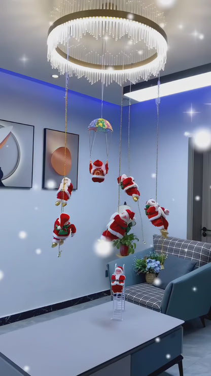 Climbing Claus - Musical Climbing Santa